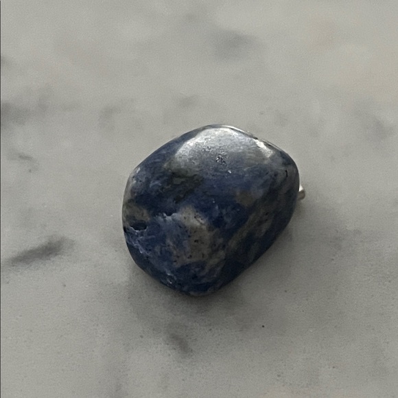 Natural Blue Stone Pendant - Picture 3 of 4